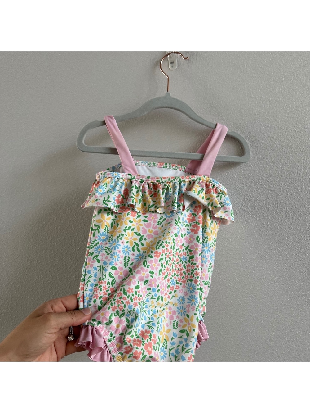 James and Lottie Ruffled One Piece Swimsuit size 3T - Picture 5 of 8